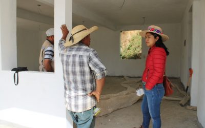 Supervisión de obras en Ajacayan Oriente