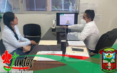 Sostiene Presidenta Municipal reunión con funcionarios de CFE