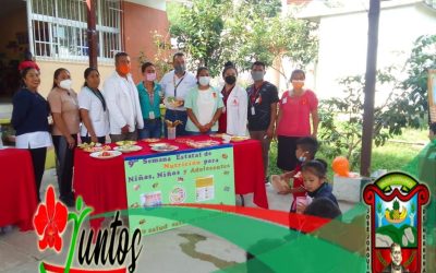 Imparte Salud Municipal plática de Nutrición a niños