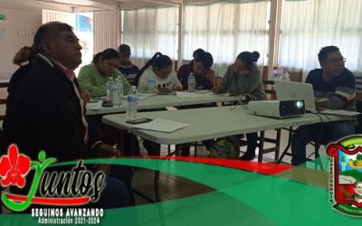 Capacitación efectuada por el Instituto Nacional de los Pueblos Indígenas