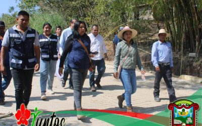 Realiza la alcaldesa Orquidia Hernández, recorrido en Quetzalapa