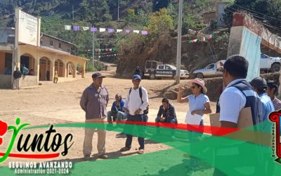 Visita Presidenta Municipal la comunidad de Tlatlauquitepec