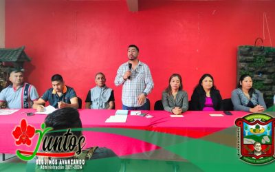 Entrega de apoyo a comisarios, delegados, coordinadores y comandantes del municipio