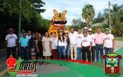 Participa contingente de JJH en “La Tigrada”, de Chilapa